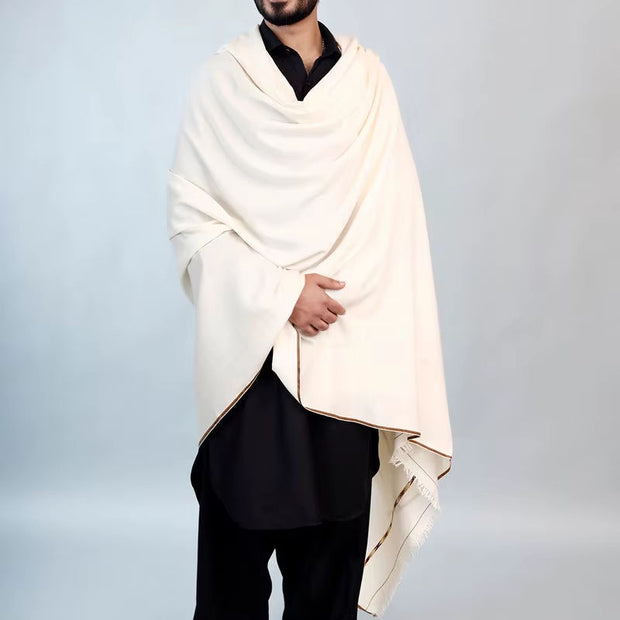 Winter wool mens Shawls