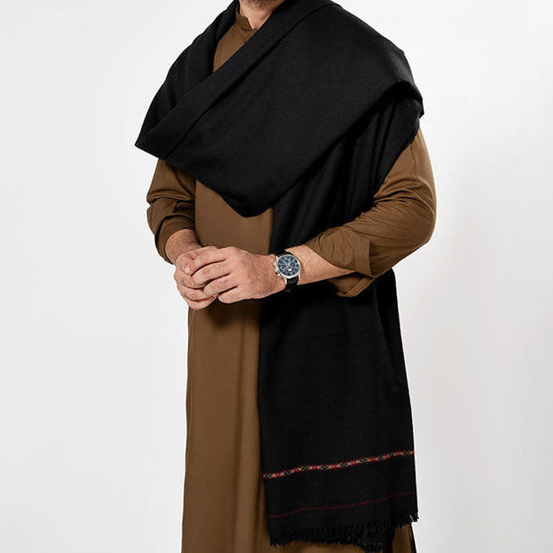 Winter wool mens Shawls